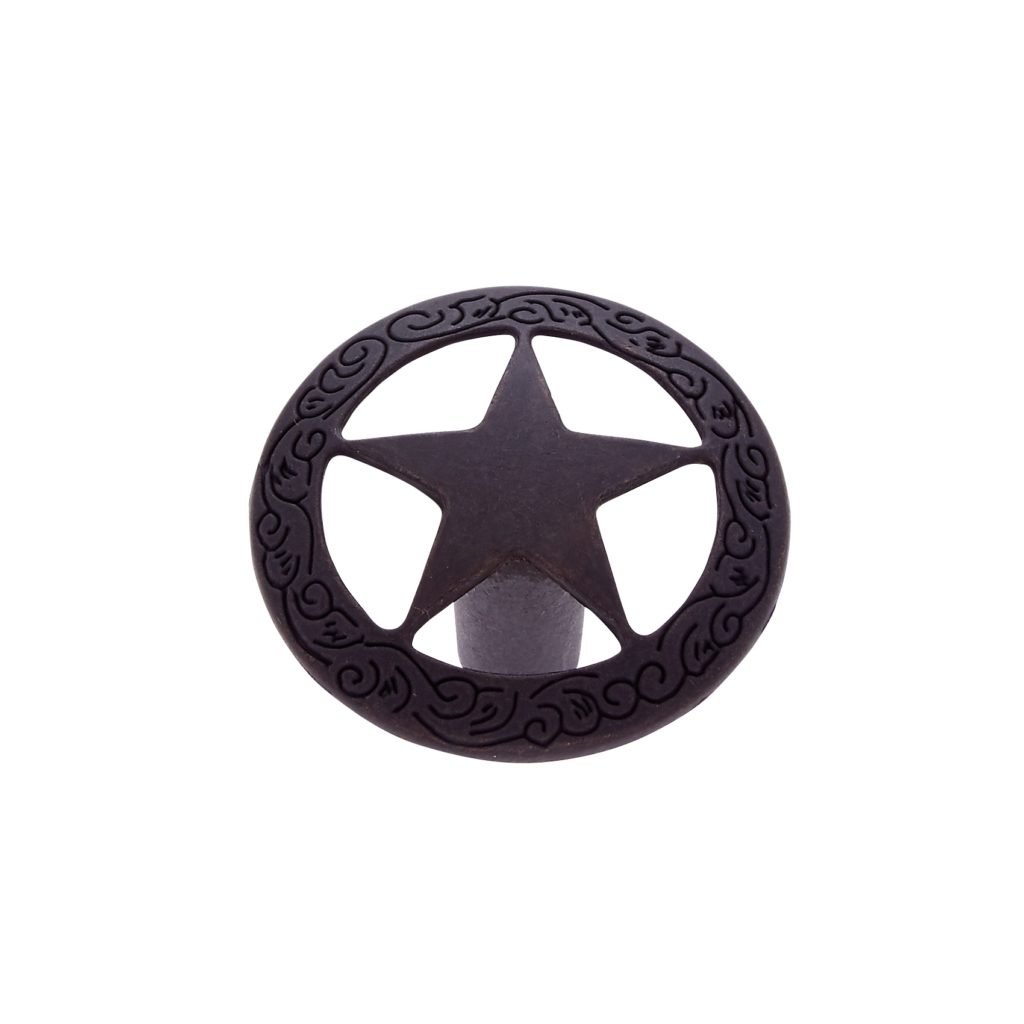17/16" Medium Star Knob JVJ Hardware