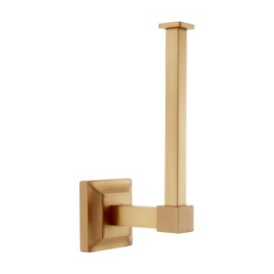 Aspen Satin Brass Euro Paper Holder