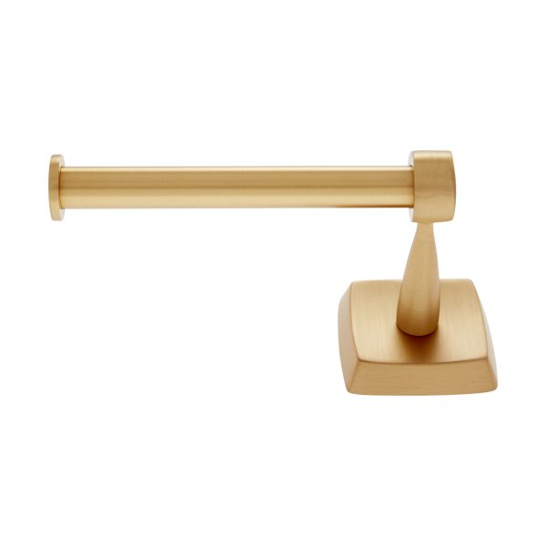 Serene Series Euro Paper Holder in Satin Brass