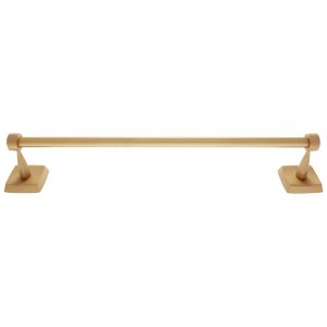 Serene Series Towel Bar in Satin Brass