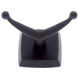 Serene Series Robe Hook in Matte Black