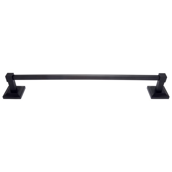 Serene Series Towel Bar in Matte Black