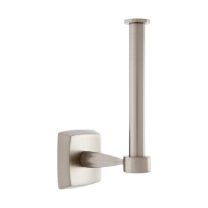 Serene Series Euro Paper Holder in Satin Nickel