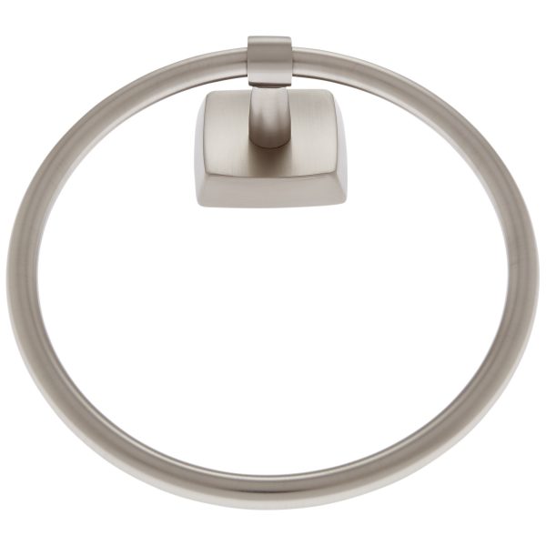 Serene Series Towel Ring in Satin Nickel