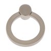 45 mm Round Ring Pull in Satin Nickel